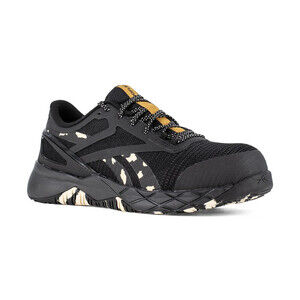 Reebok Work Nanoflex TR RB366 Womens US 10 Black Composite Toe Work Shoes KHD617